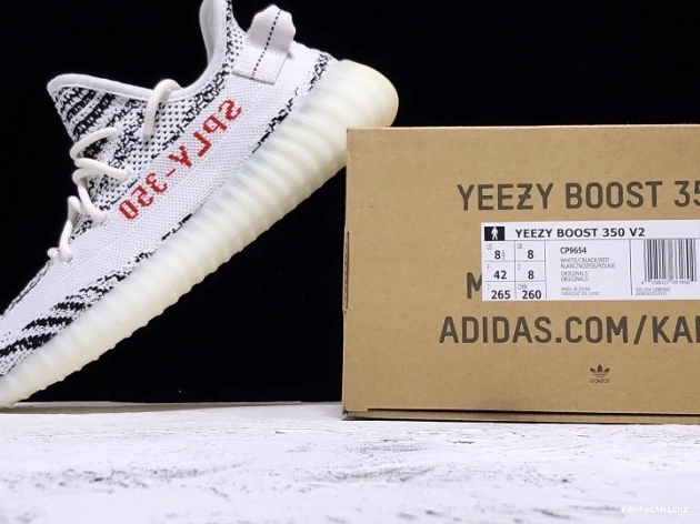 350 White Adidas Yeezy V2 CP9654 Black Zebra Boost 0805
